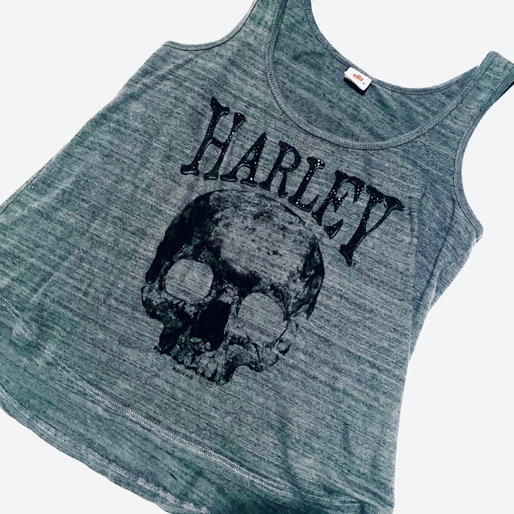 Harley Skull Tank Top